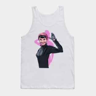 Audrey Hepburn - An illustration by Paul Cemmick Tank Top